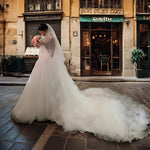 voile mariée blanc plumes bohème romantique femme occasionnel original trendy