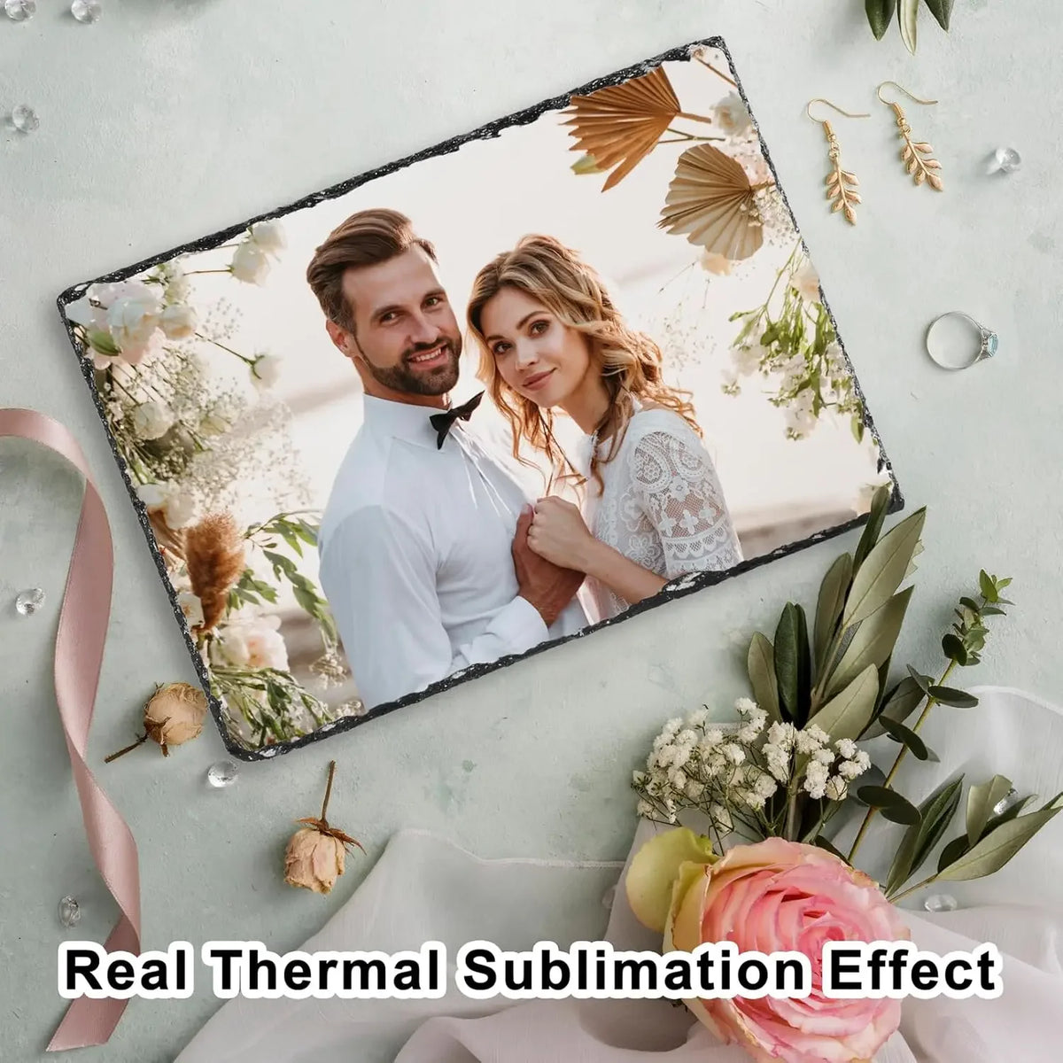 Kit de cadre photo DIY avec bande thermique de transfert