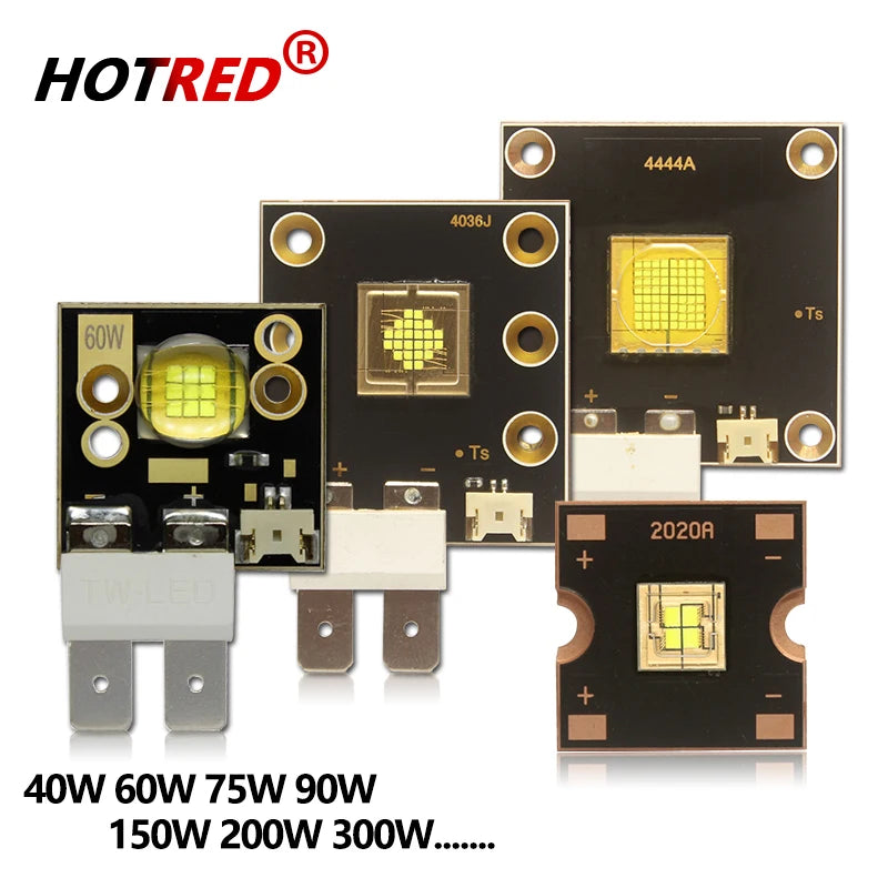 éclairage scène led 150w 200w 300w 400w noir or haute précision conducteurs dorés clips