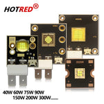 éclairage scène led 150w 200w 300w 400w noir or haute précision conducteurs dorés clips