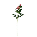 décoration maison bouquet fleurs artificielles roses ouvertes feuilles vertes réaliste anniversaire mariageintérieur