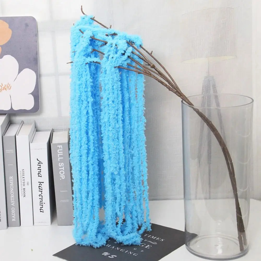guirlande pampas naturelle blanc violet bleu vert décoration mariage anniversaire intérieur rustic texture pampas