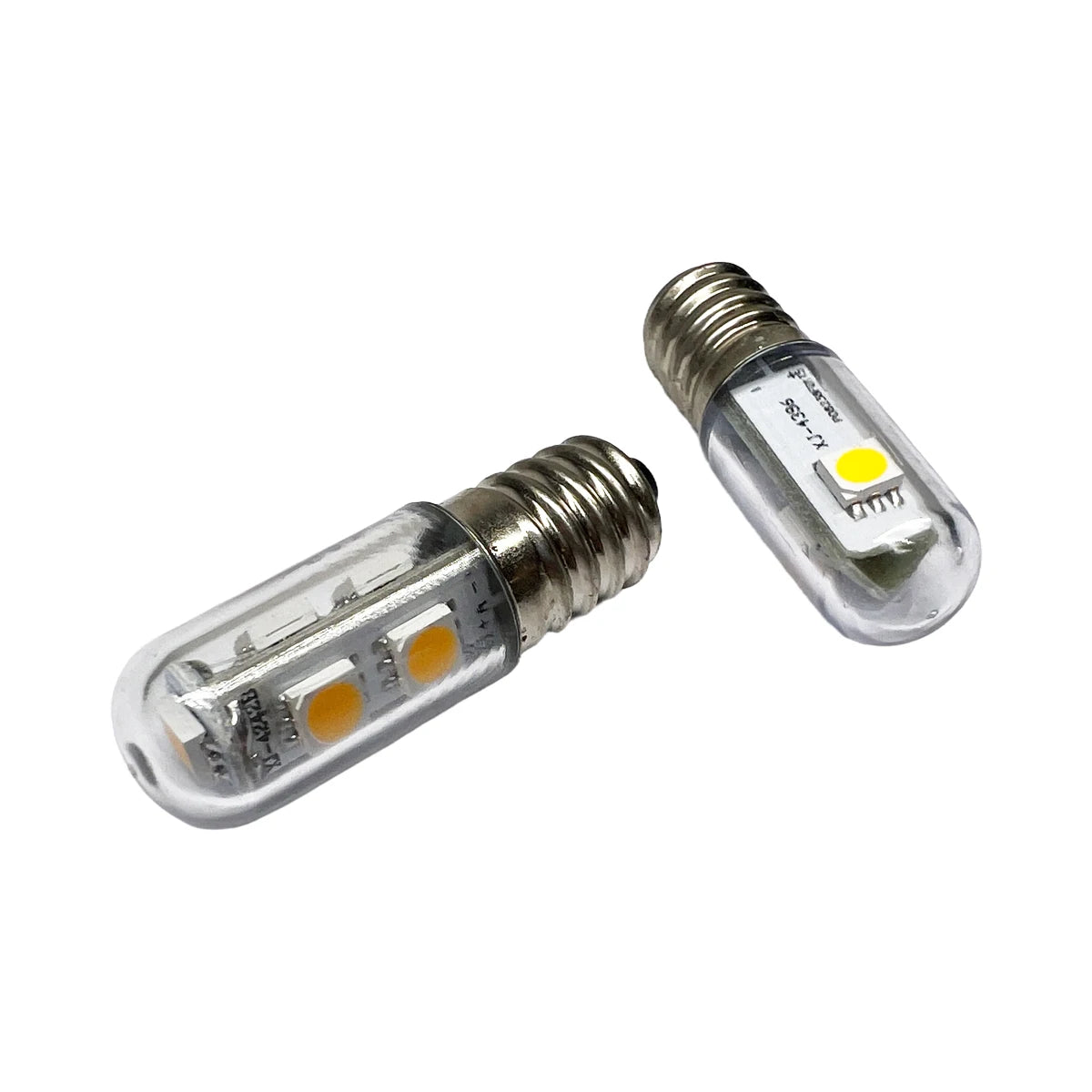 ampoule led e14 e12 1w transparente jaune moderne cuisine réfrigérateur 360° ip65 15000h