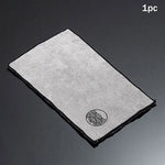 serviette thé gris imprimé géométrique moderne cuisine 29.2cm 17cm absorbante