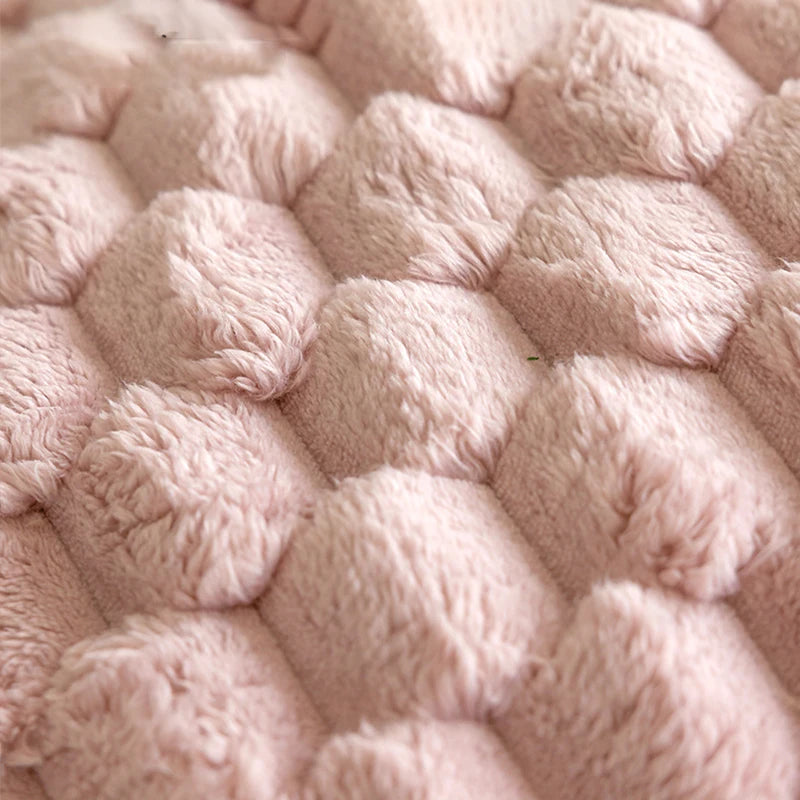 housse coussin hiver super douce peluche 100 polyester blanc beige rose verte moderne 45x45cm