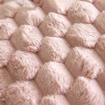 housse coussin hiver super douce peluche 100 polyester blanc beige rose verte moderne 45x45cm