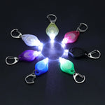 lampe torche portable mini led clé porte moderne compact anneau métallique