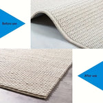 protections anti dérapantes tapis adhésives sans résidus noir crème utilitaires décoratives pack 13 pièces