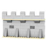 blocs construction mur château médieval brique gris marron jaune opacité enfants