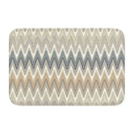 tapis moderne multicolore zigzag antidérapant polyester extérieur intérieur bain chambre