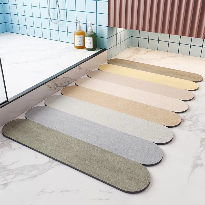 tapis sol moderne super absorbant non glissant gris beige vert bleu respectueux environnement