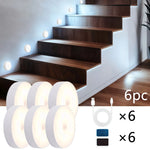 lampe led rechargeable détecteur mouvement led blanc moderne autocollante usb rechargeable