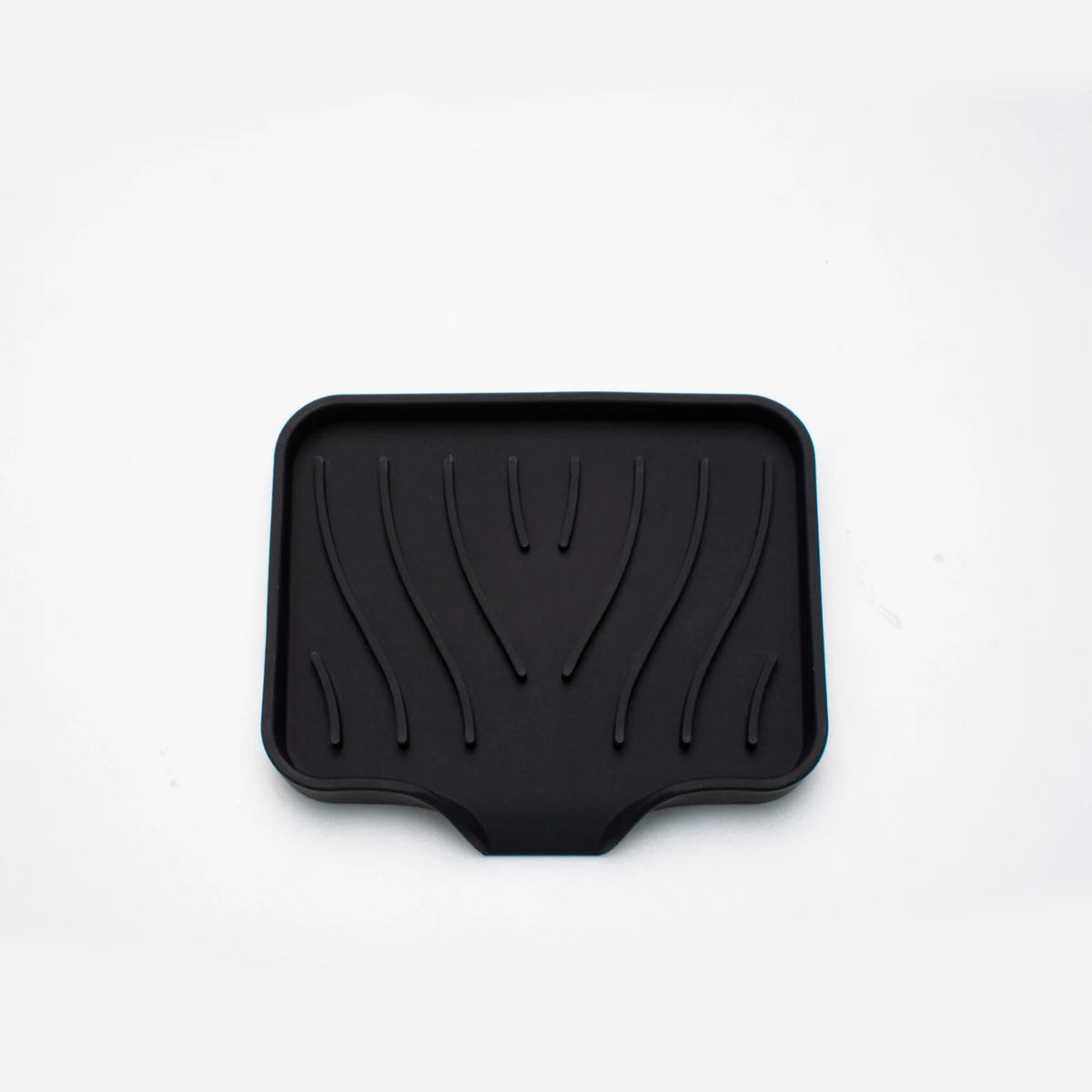 support savon silicone rayures ondulées moderne adhésif sans perçage vert gris rose blanc noir
