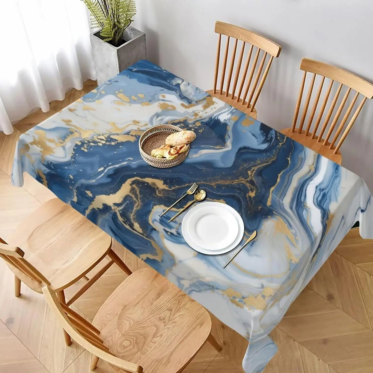 nappe marbre grise blanche dorée moderne imperméable polyester coton table mariage fêteextérieurhôtel