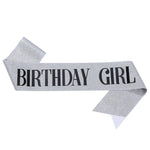 ruban pailleté festif anniversaire fille femme blanc rose bleu vert doré holographique