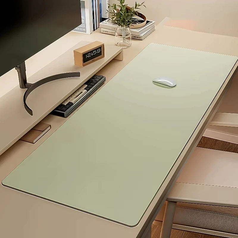 tapis souris grande taille couleur rose clair moderne ordinateur gaming