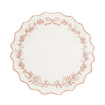 serviette table classique guirlande feuilles ruban blanc bleu orange rouge violet doré respectueux environnement