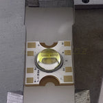 ampoule led diode blanche jaune circulaire grille tailles markings 2.5x2.5cm super lumineuse dimmable