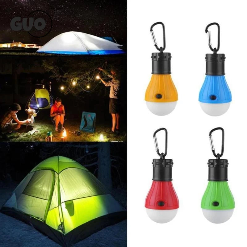lampe camping moderne orange bleu rouge vert carabine led compact éclairage nocturneurgence camping