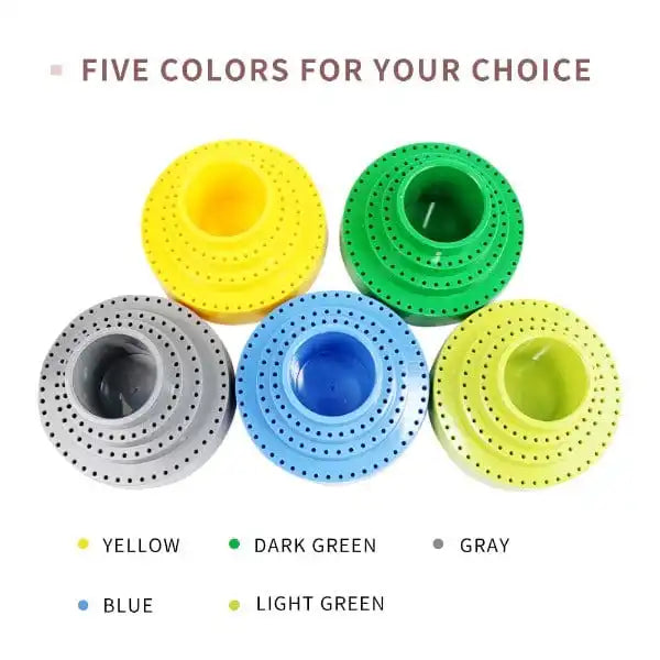 ensemble têtes polissage vert bleu gris jaune utilitaire texturées lisses bricolage bijouterie outils rotation