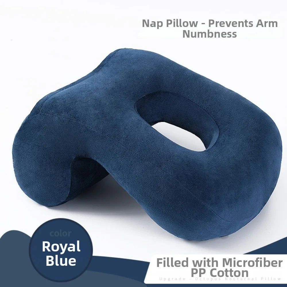 coussin voyage velours jaune bleu gris rose confortable poche mains mousse polyester ergonomique