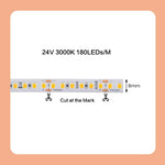 ruban led adhésif 24v 3000k 4000k 6000k 120led 180led 240led moderne chambre