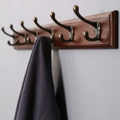 Porte-manteau mural bois massif design Ombre Interieur