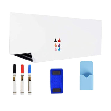 tableau blanc magnétique adhésif moderne aimants marqueurs effaceur support planning