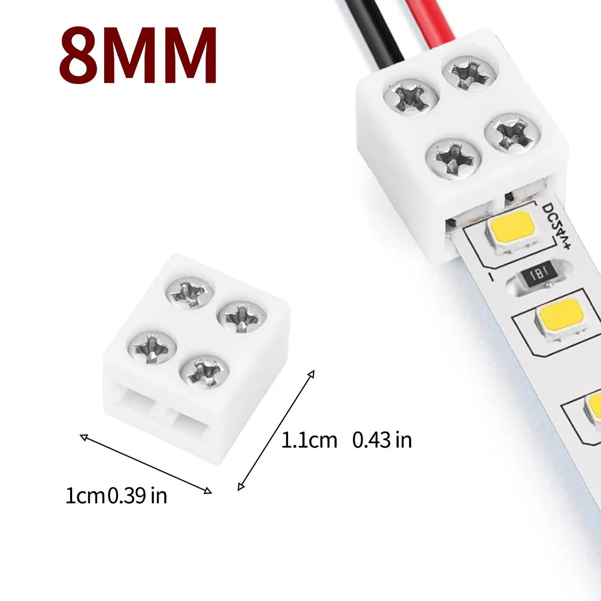 ruban led blanc moderne facile sécurité électrique points lumineux usage domestique bricolage