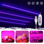 lampe led croissance plante intérieure blanche rose bleu moderne 30cm usb