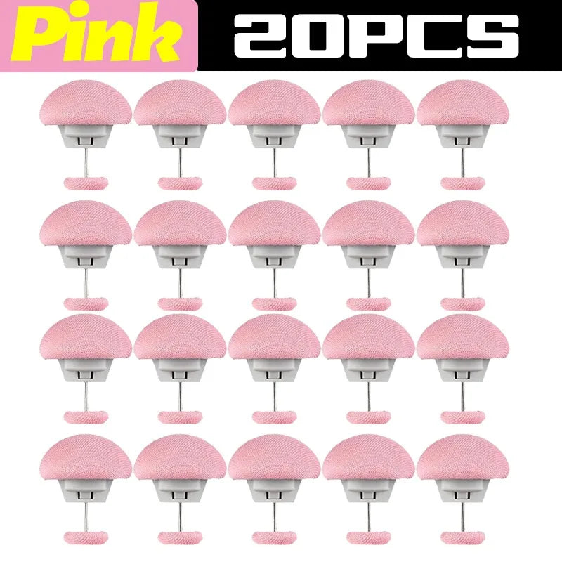 boutons couverture moderne boutons antidérapants métal coton boutons lit ensembles 10pcs rose bleu blanc