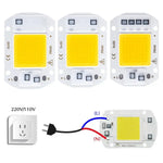 lampe led cob 20w 30w 50w blanc mat moderne vis aluminium 220v 110v