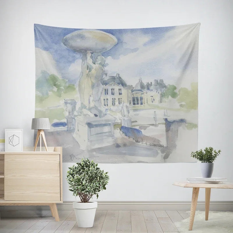 Tapisserie murale hawaïenne personnalisable Ombre Interieur