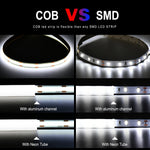 Ruban LED COB dimmable flexible pour décoration intérieure