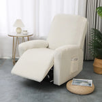 housses fauteuil relax tissu motifs gris moderne adhésif poche salon extérieur