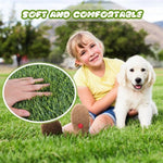 tapis imitation herbe antidérapant lavable chiens décoration toilettage écologique dense vert