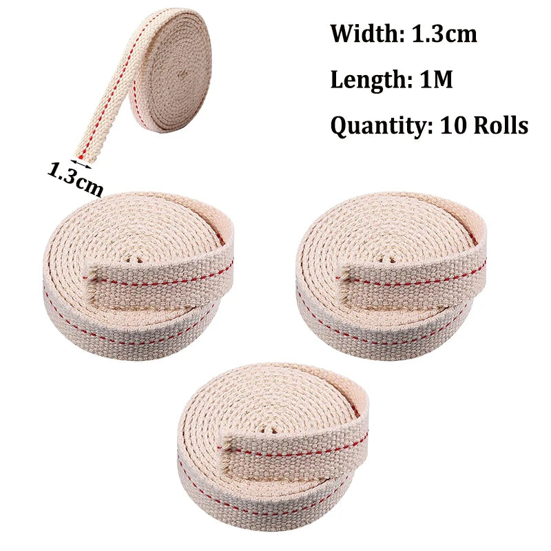 ruban tissé coton beige clair 1cm 1.3cm 1.5cm 2cm 1m 10m rustique artisanal