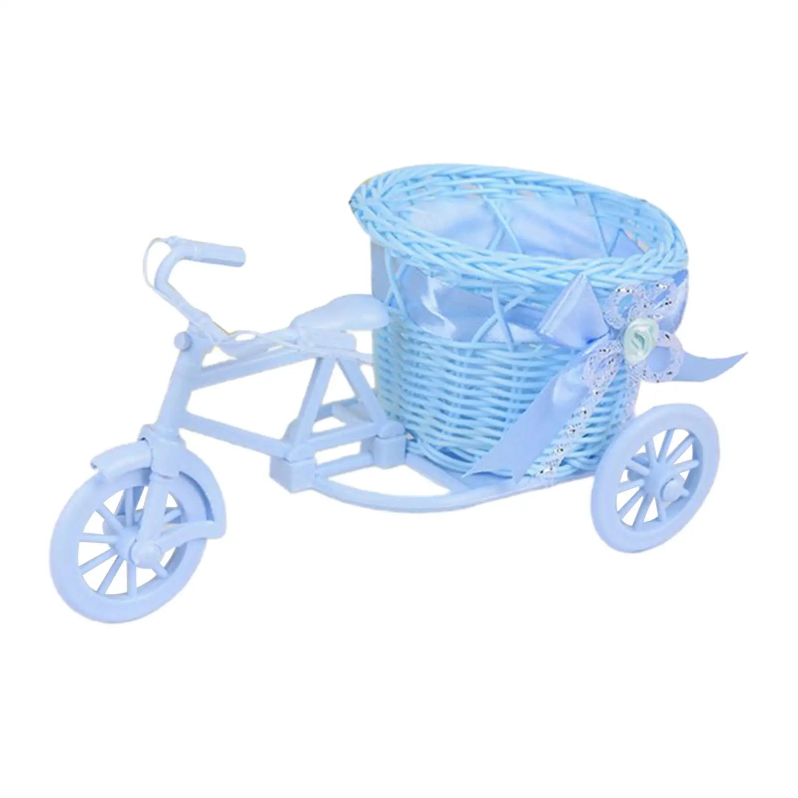 Vase vélo blanc pour décoration intérieure