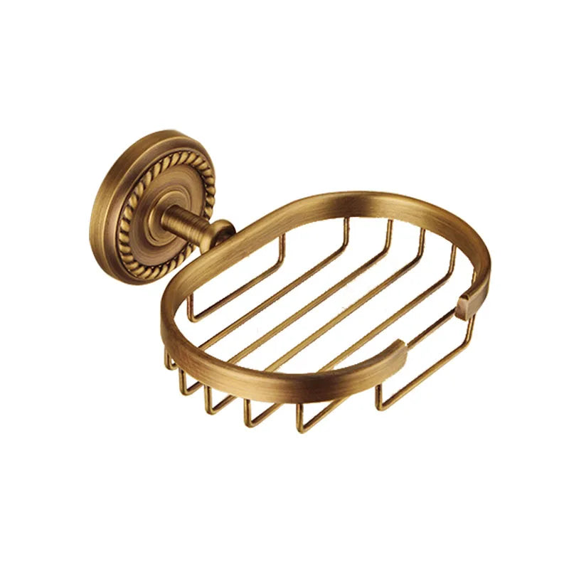 accessoires salle bains bronze classiques ensemble quincailleries fixations murales serviettes papier toilette savon safeguard