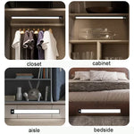 lampe led rechargeable détecteur mouvement aimants couleurs blanc beige noir moderne minimaliste