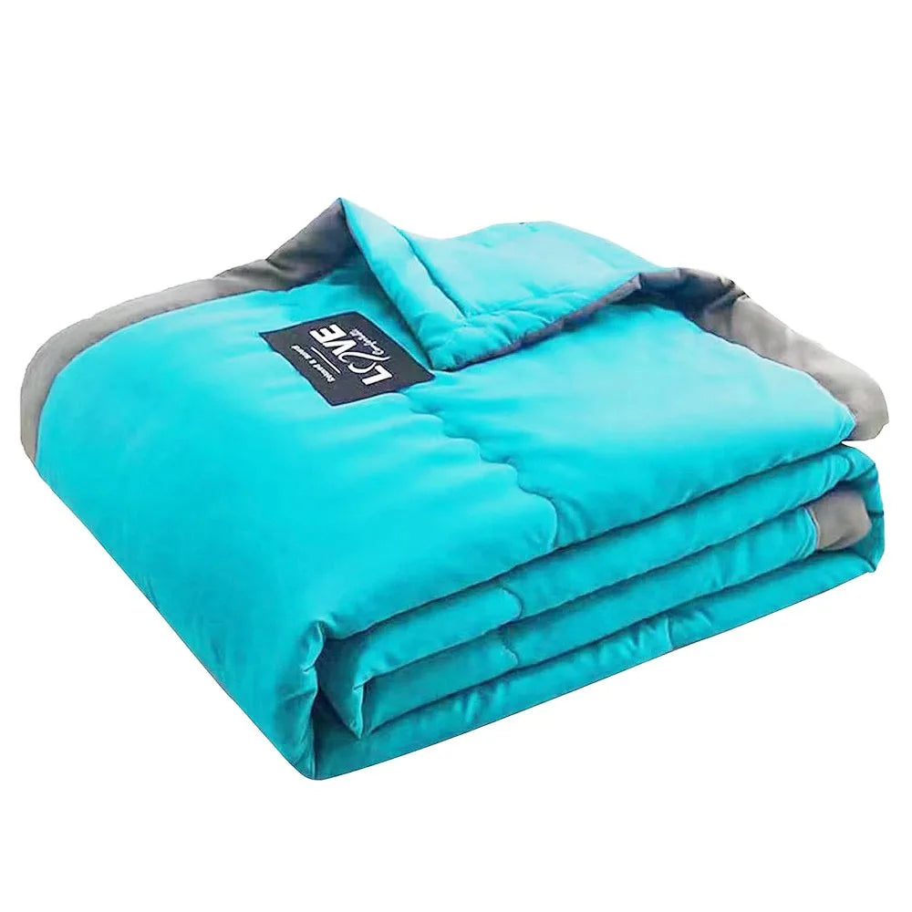 couverture rafraichissante double face effet froid coton 100 simple moderne maison 100x140cm 140x200cm