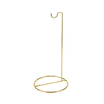 présentoir bijoux métal noir or minimaliste support circulaire crochet anneau rangement clés montres durable