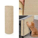 tapis grattage chats gris foncé texture rugueuse adhésif 40x300cm protection moderne