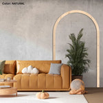 cadre mural bois naturel moderne sans collage imprimante 60.2 36.2 mm accrochage