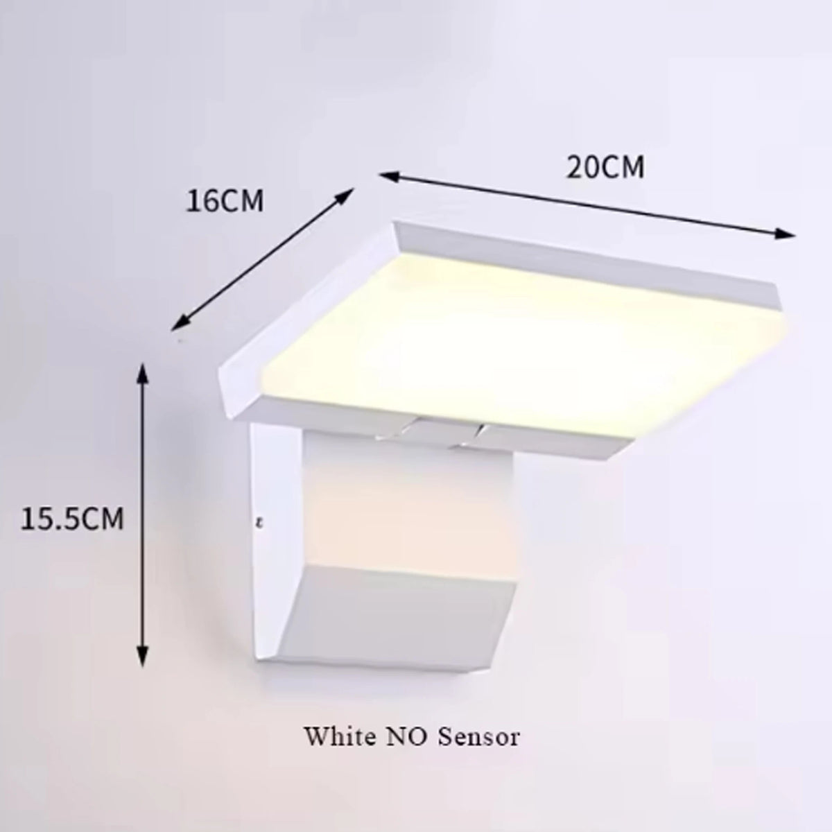 lampe murale détecteur mouvement noir moderne led ip65 étanche 2492000lm 110240v