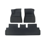 tapis sol voiture noir texture tissée moderne protection pieds entièrement enveloppant