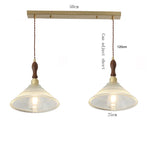 Suspension lumineuse vert rayées ampoule chaîne corde vintage rétro blanc doré