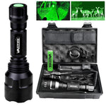 lampe torche led rechargeable usb 350lm 5w blanc rouge vert anti choc camping