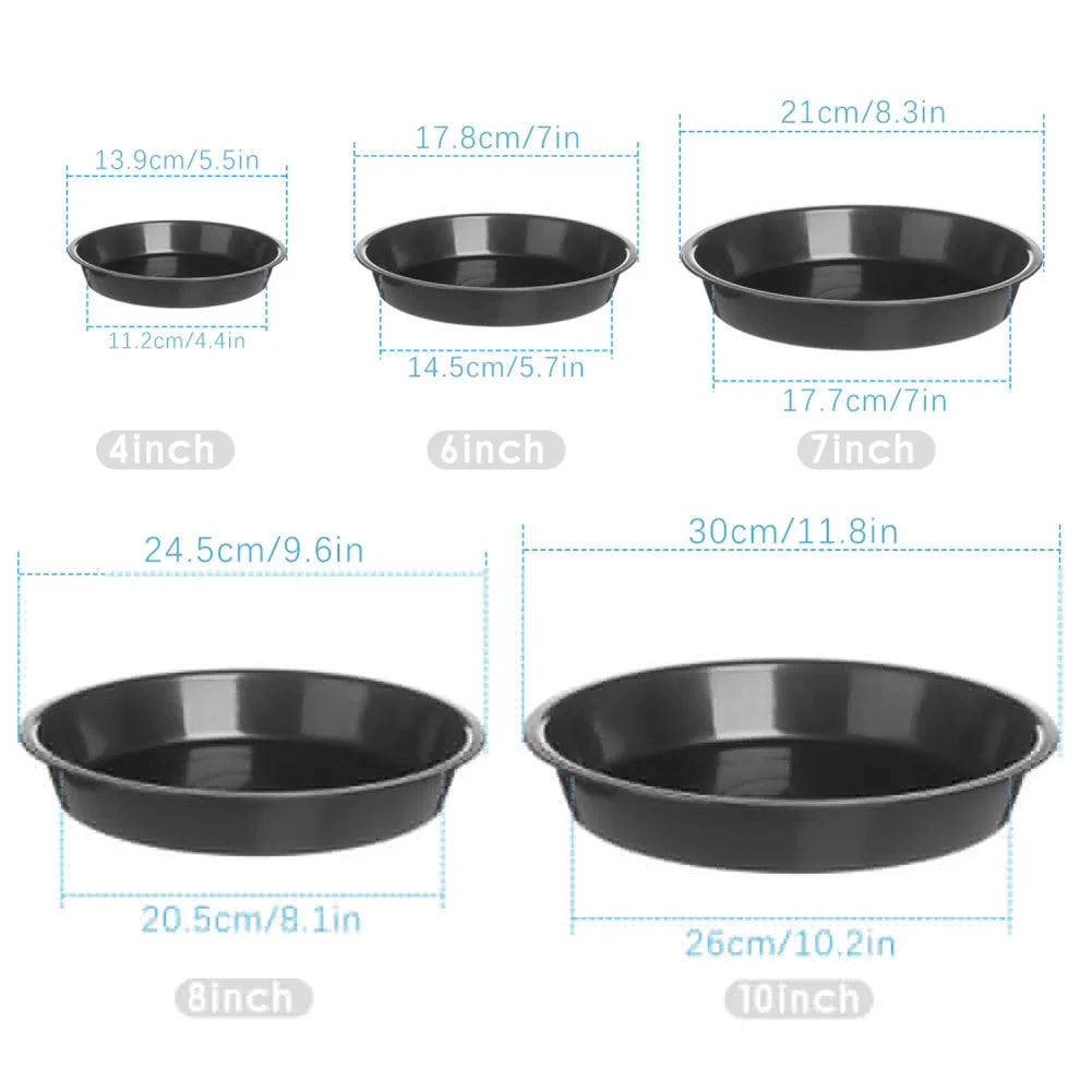 assiettes culture plastique noir modernes 10 pouces intérieur extérieur
