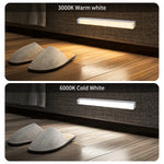 lampe induction rechargeable adhésive blanc moderne capteur mouvement 10cm 20cm 30cm 50cm